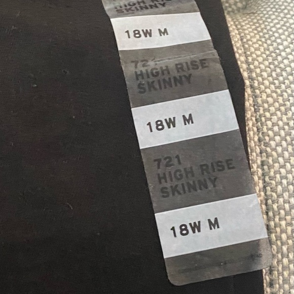 Women’s Levi’s 721 Hi Skinny Jeans Size 18WM 👖 - Picture 5 of 6